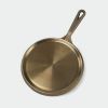HAWOK Smooth Cast Iron pizza pan Skillet