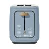 2 Slice Toaster with Touch-Activated Display, Cornflower