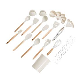 Kitchen Cooking Utensils Set for BBQ & Kitchen (Color: As pic show, Type: 34 PCS)
